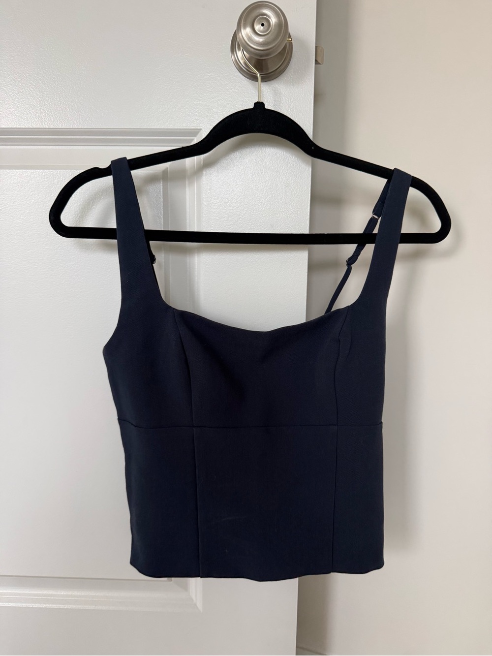 Abercrombie & Fitch Navy Square-Neck Camisole